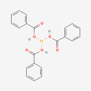 molecular formula C21H18FeO6 B13815043 Eisenbenzoat 