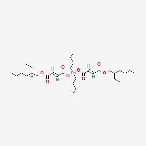 molecular formula C32H56O8Sn B13815266 Dibutyltin-bis-ethylhexylmaleate 