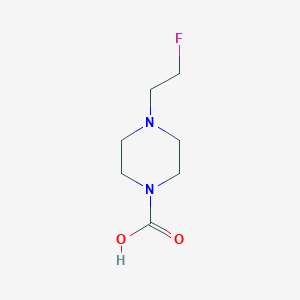 4-(2-Fluoroethyl)piperazine-1-carboxylic acid