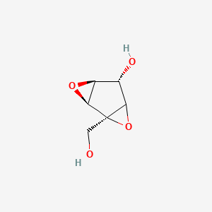 (1R,2S,4S,5S)-1-(hydroxymethyl)-3,7-dioxatricyclo[4.1.0.02,4]heptan-5-ol