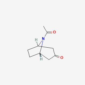 8-Acetyl-8-aza-bicyclo[3.2.1]octan-3-one