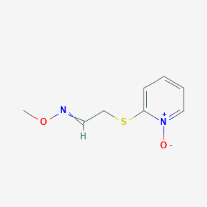 Acetaldehyde,2-[(1-oxido-pyridin-2-YL)thio]-,O-methyloxime