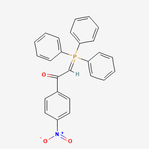 Acetophenone, 4'-nitro-2-(triphenylphosphoranylidene)-