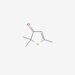 3(2H)-Selenophenone, 2,2,5-trimethyl-