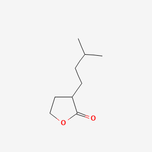 2(3H)-Furanone, dihydro-3-(3-methylbutyl)-