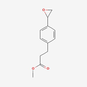 Methyl 3-[4-(oxiran-2-yl)phenyl]propanoate