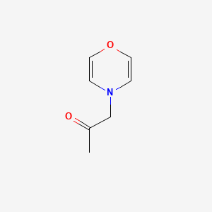 1-(1,4-Oxazin-4-yl)propan-2-one