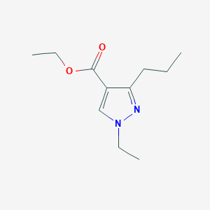 Ethyl 1-ethyl-3-propyl-1H-pyrazole-4-carboxylate