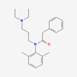 Acetanilide, N-(3-(diethylamino)propyl)-2',6'-dimethyl-2-phenyl-