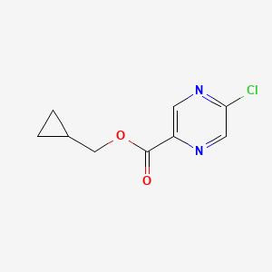 B1381613 Cyclopropylmethyl 5-chloropyrazine-2-carboxylate CAS No. 1698849-40-9