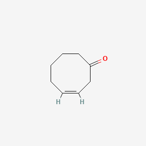 molecular formula C8H12O B13816166 3-Cycloocten-1-one CAS No. 4734-90-1