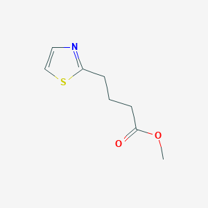 molecular formula C8H11NO2S B1381620 4-(1,3-噻唑-2-基)丁酸甲酯 CAS No. 1803601-11-7