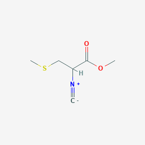 2-Isocyano-3-(methylthio)-propionic acid methyl ester