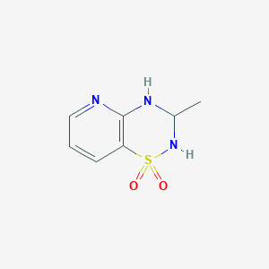 2H-Pyrido[2,3-e]-1,2,4-thiadiazine,3,4-dihydro-3-methyl-,1,1-dioxide(9CI)