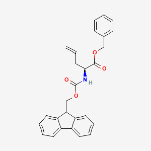 (S)-2-Fmoc-amino-pent-4-enoic acid benzyl ester