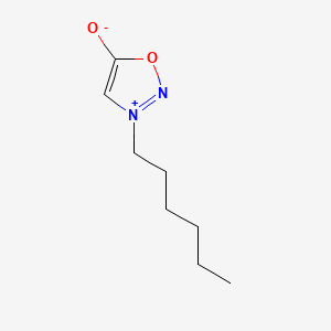 Sydnone, 3-hexyl-