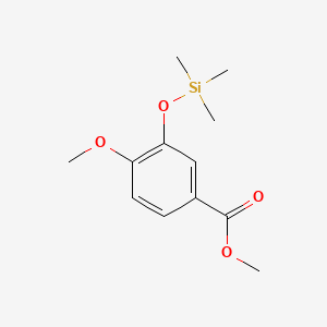 Methyl 4-methoxy-3-trimethylsilyloxybenzoate