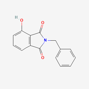 molecular formula C15H11NO3 B1381646 2-benzyl-4-hydroxy-2,3-dihydro-1H-isoindole-1,3-dione CAS No. 1052688-16-0