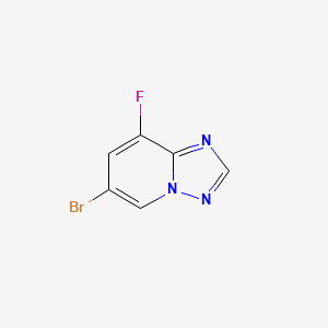 6-Bromo-8-fluoro-[1,2,4]triazolo[1,5-a]pyridine
