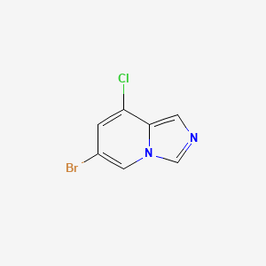 6-Bromo-8-chloroimidazo[1,5-a]pyridine
