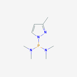 Bis(dimethylamino)(3-methyl-1H-pyrazol-1-yl)phosphine