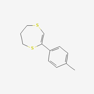 (Z)-6,7-dihydro-2-p-tolyl-5H-1,4-dithiepine