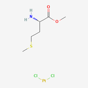 dichloroplatinum;methyl (2S)-2-amino-4-methylsulfanylbutanoate