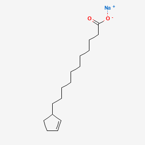 Sodium cyclopent-2-ene-1-undecanoate