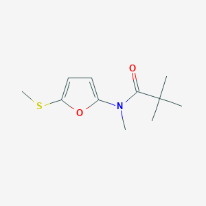 N-Methyl-N-(5-(methylthio)furan-2-yl)pivalamide