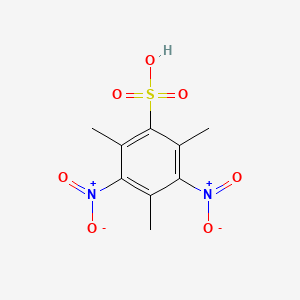 Benzenesulfonic acid, 2,4,6-trimethyl-3,5-dinitro-