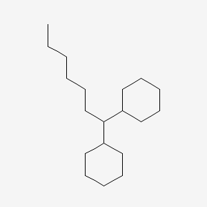 Heptane, 1,1-dicyclohexyl-