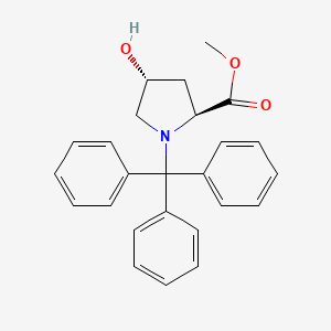 Trans-4-hydroxy-N-triphenylmethyl-L-proline methyl ester