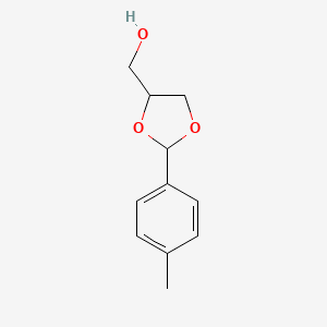 [2-(4-Methylphenyl)-1,3-dioxolan-4-yl]methanol