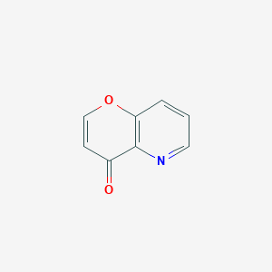 molecular formula C8H5NO2 B1381717 4H-pyrano[3,2-b]pyridin-4-one CAS No. 2060008-39-9