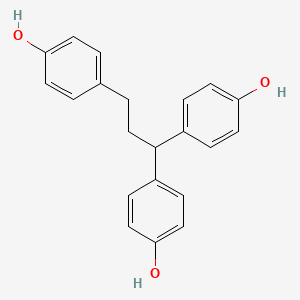 p,p',p''-(1-Propanyl-3-ylidene)triphenol