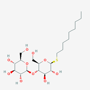 molecular formula C21H40O10S B13817199 Nonyl b-D-thiomaltopyranoside 