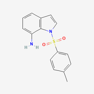 molecular formula C15H14N2O2S B1381722 1-Tosyl-1H-indol-7-amine CAS No. 1396762-15-4