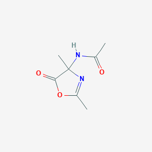 Acetamide,N-(4,5-dihydro-2,4-dimethyl-5-oxo-4-oxazolyl)-