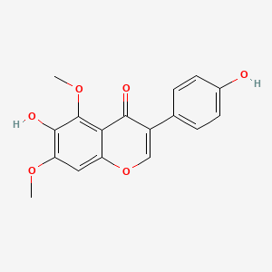 molecular formula C17H14O6 B13817250 Muningin CAS No. 479-83-4