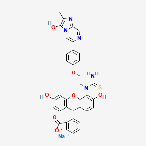 molecular formula C36H28N5NaO7S B13817258 Fcla[chemiluminescence reagent] 