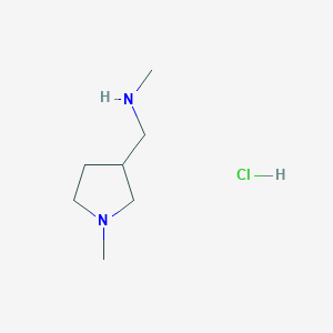 N-Methyl(1-methylpyrrolidin-3-yl)methanamine hydrochloride