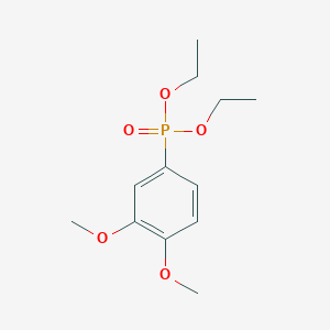 (3,4-Dimethoxy-phenyl)-phosphonic acid diethyl ester