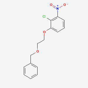 Benzene, 2-chloro-1-nitro-3-[2-(phenylmethoxy)ethoxy]-