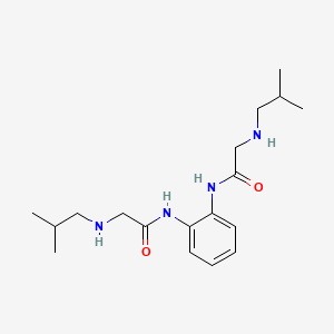 Acetamide,N,N'-1,2-phenylenebis[2-[(2-methylpropyl) amino]-