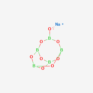 Sodium;5-oxido-2,4,6,8,10,11,12-heptaoxa-1,3,5,7,9-pentaboratricyclo[5.3.1.13,9]dodecane