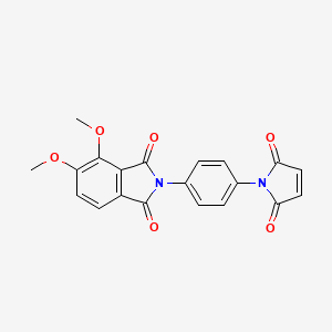 2-[4-(2,5-Dioxopyrrol-1-yl)phenyl]-4,5-dimethoxyisoindole-1,3-dione