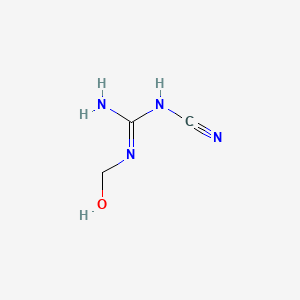 N-Cyano-N'-(hydroxymethyl)guanidine