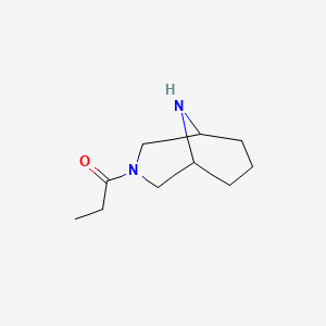 1-(3,9-Diazabicyclo[3.3.1]nonan-3-yl)propan-1-one