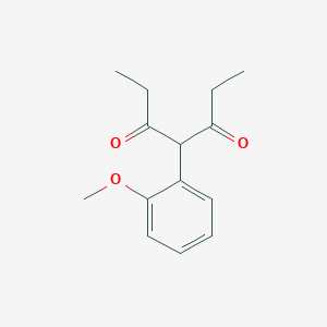 2-(2-Methoxyphenoxy)malonic acid diethyl ester