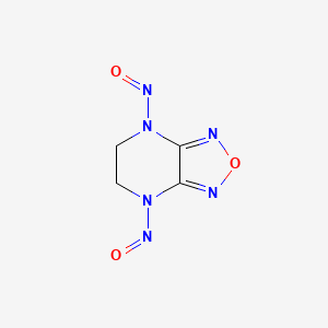 4,7-Dinitroso-4,5,6,7-tetrahydro[1,2,5]oxadiazolo[3,4-B]pyrazine